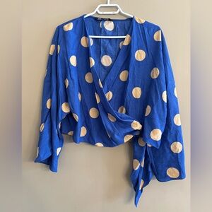 Zara Blouse with Polka Dots